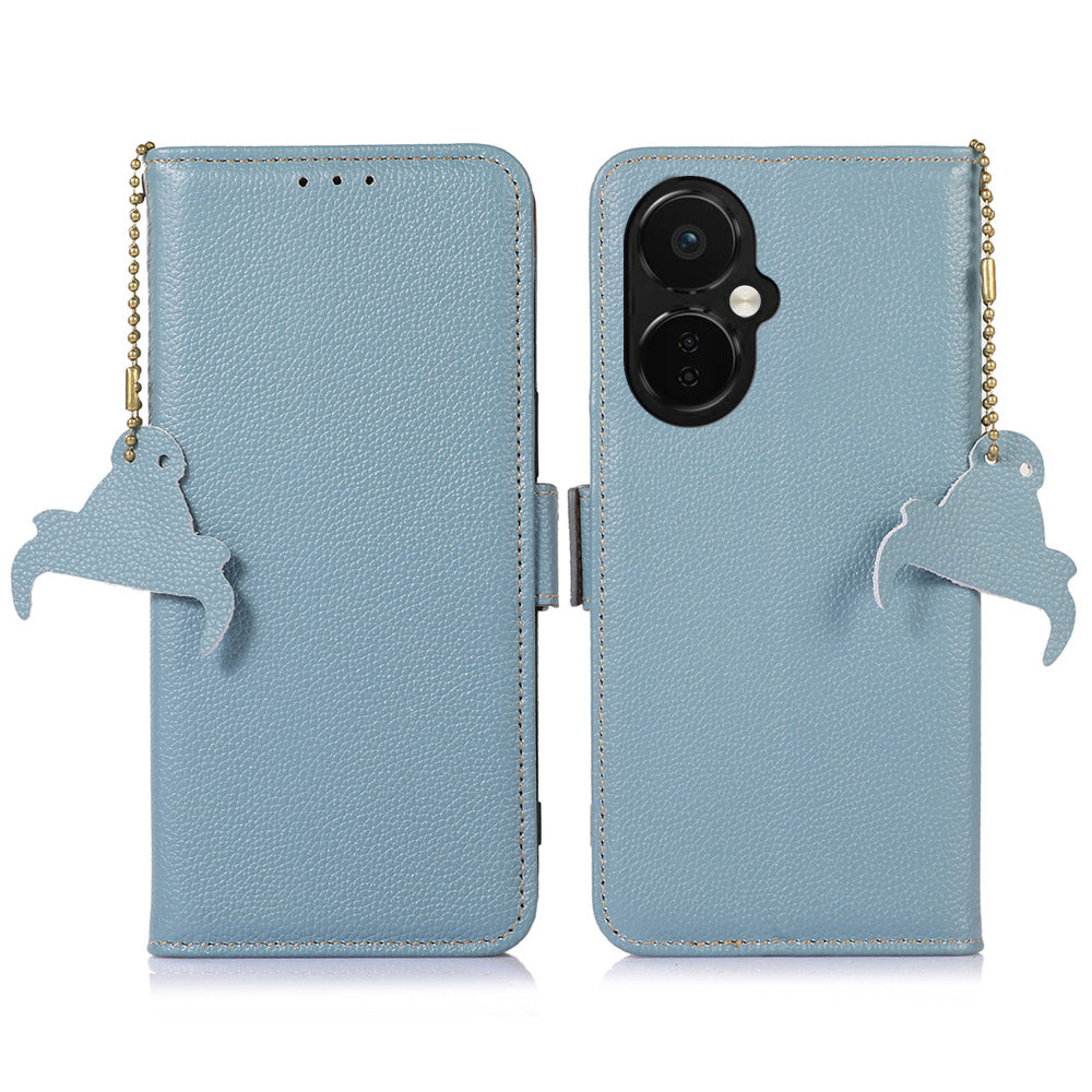 Genuine Cow Leather Phone Case for OnePlus Nord CE 3 Lite 5G Nord N30 5G RFID Blocking Wallet Stand Phone Cover Genuine Cow Leather Phone Case for OnePlus Nord CE 3 Lite 5G Nord N30 5G RFID Blocking Wallet Stand Phone Cover